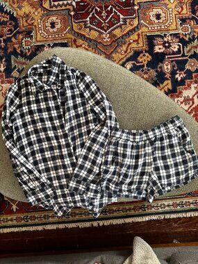 Free Press Flannel Pajama Set